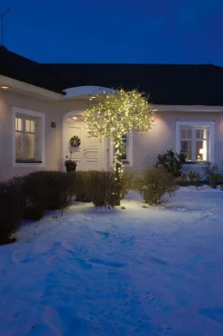 Juletrelys & Lysslynger>Konstsmide Slynge 19 meter - 120 minilys LED utendørs IP44 - Varm Hvit