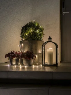 Lysslynger Jul|Lysslyngesystem 31V - Konstsmide>Konstsmide Slynge 5 meter med frostet topp til 31V system - Varmhvit