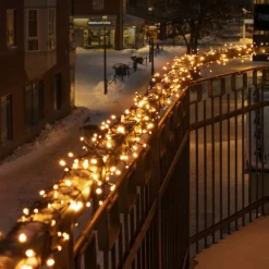 Juletrelys & Lysslynger>Konstsmide Slynge Cluster 1500 LED 33 meter IP44 - Varmhvit Svart