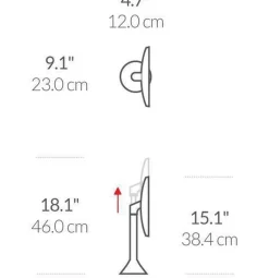 Sminkespeil Med Lys><noscript><img width=