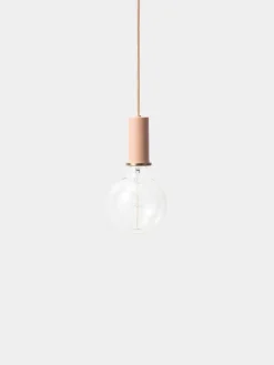Kjøkkenbelysning Tak|Takpendler>Ferm Living Socket takpendel lav - Rosa