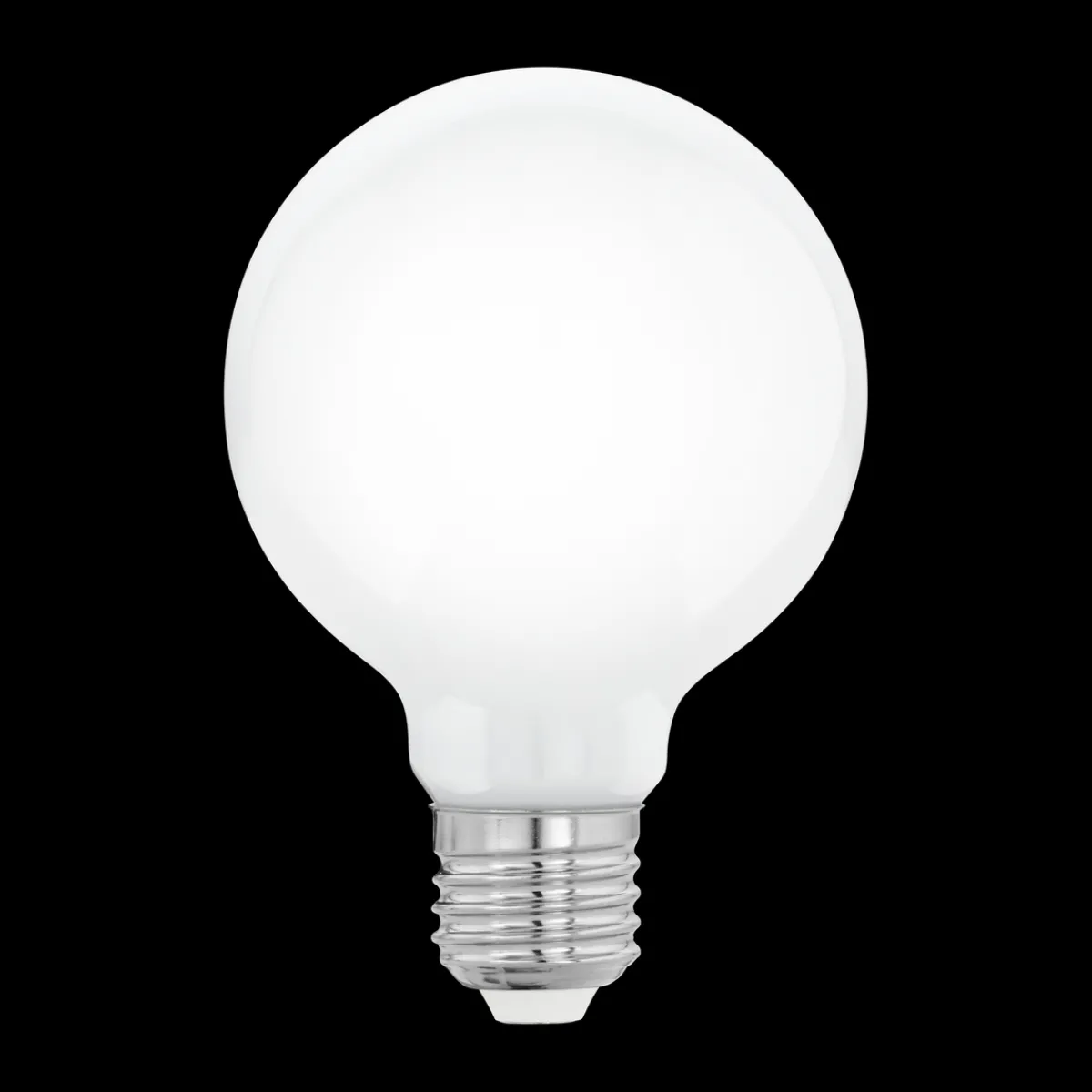 Led-Pærer E27 Sokkel>Ms - belysning Soft LED E27 5W 2700K G 125 mm dimbar - Opal