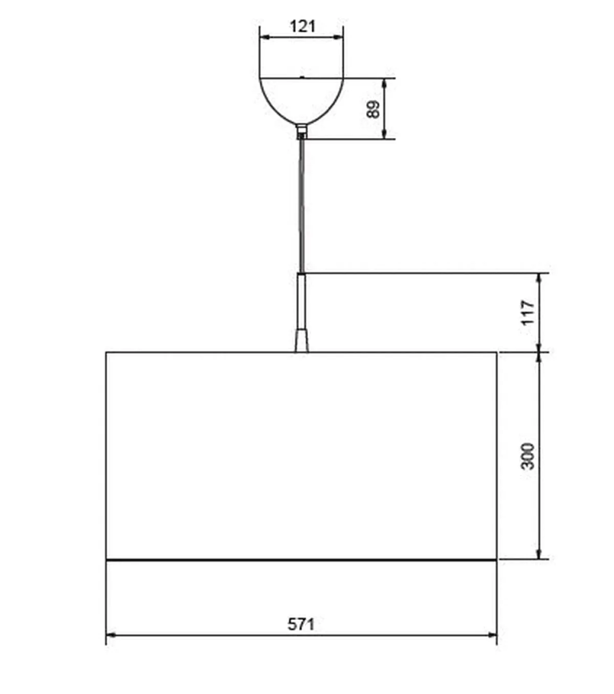 Kjøkkenbelysning Tak|Takpendler>Belid Soft takpendel 57 cm E27