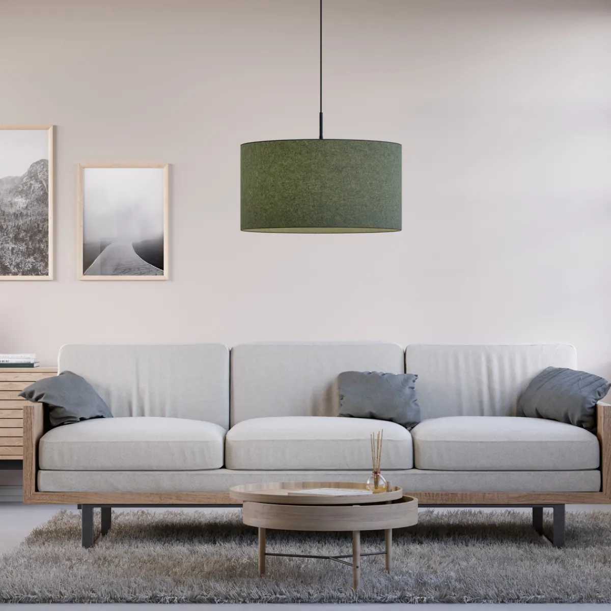 Kjøkkenbelysning Tak|Takpendler>Belid Soft takpendel 57 cm E27