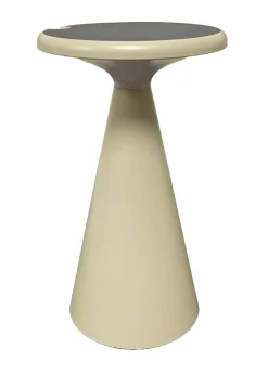 Solcellebelysning>NorDesign Solar Dio bordlampe 1,6W 2700 Kelvin IP44 utendørs med solcelle Grå