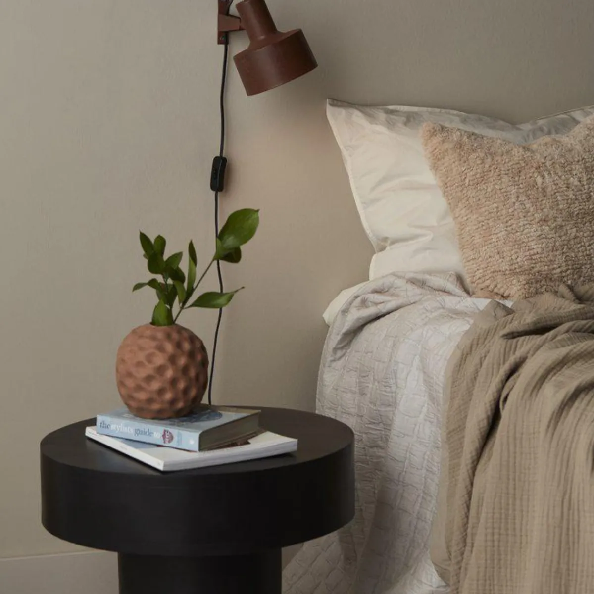 Leselamper>Pr home of Scandinavia Ab Solo vegglampe - Rust Brun