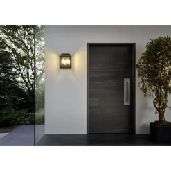 Utelamper - Klassiske Vegglamper>Eglo Soncino vegglampe utendørs IP44 - Svart