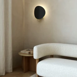 Interiørlamper>DFTP Spargo vegglampe - Svart/Messing Svart / Messing