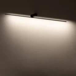 Interiørlamper>Nowodvorski Spin vegglampe medium 99 cm 14W 3000K - Svart