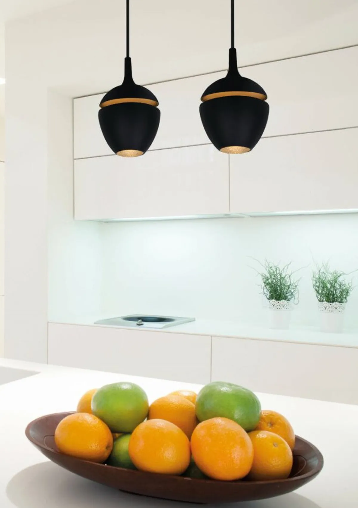 Kjøkkenbelysning Tak|Takpendler>NorDesign Split takpendel 9 cm