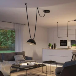 Uline Beltesystem>Paulmann Startsett for ULine belte system 12W Bol pendel Svart