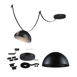 Uline Beltesystem>Paulmann Startsett for ULine belte system 12W Bol pendel Svart