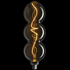 Led-Pærer E27 Sokkel>Unison 3-Steg Triple Nero 4W 1800K - E27 - farget Røyk