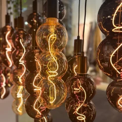 Led-Pærer E27 Sokkel>Unison 3-Steg Triple 4W 1800K - E27 - Gold Amber