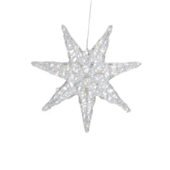 Adventsstjerner>Konstsmide Stjerne akrylplast 45 cm Transparent