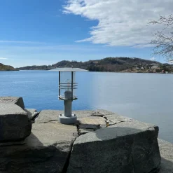 Lightup-Pris|Utelamper Til Kystområder>Norlys Stockholm 284 portstolpe