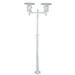 Lightup-Pris|Utelamper Til Kystområder>Norlys Stockholm 283 stolpe Galvanisert stål