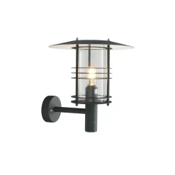 Lightup-Pris|Utelamper Til Kystområder>Norlys Stockholm vegglampe 286