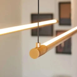 Kjøkkenbelysning Tak|Takpendler>LOOM Design Straw 200 Takpendel Gull