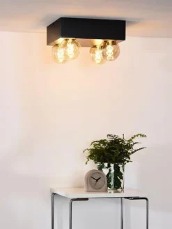 Kjøkkenbelysning Tak|Taklamper / Takplafonder>Lucide Surtus taklampe - Svart