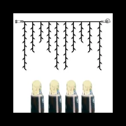 Lysslyngesystem Led - Star Trading>Star Trading System led istapp 2 meter ekstraenhet varmhvit - Svart
