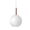 Kjøkkenbelysning Tak|Takpendler>Ferm Living Taklampe Collect Sphere-High Socket Rosa