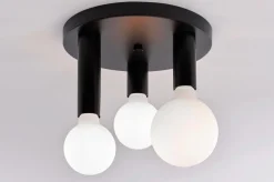 Kjøkkenbelysning Tak|Taklamper / Takplafonder>Ms - belysning Tanum plafond - Svart