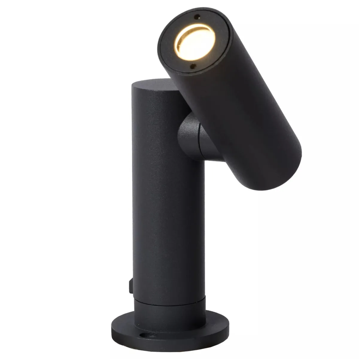 Uplights>Lucide Tatum hagebelysning 13 cm 4,5W IP65 3000K - Antrasitt