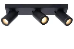 Baderomsbelysning Tak|Kjøkkenbelysning Tak>Lucide Taylor spot 3 lys IP44 baderom warm to dim 3x5W 2200-3000K