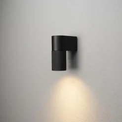 Utelamper Med Opp/Ned Lys>Konstsmide Temi vegglampe ned utendørs IP54 GU10