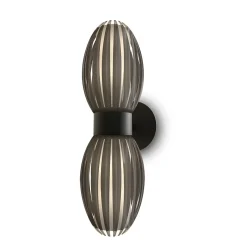 Interiørlamper>Herstal Tentacle vegglampe duo - Svart/Røykfarget Svart / Røyk