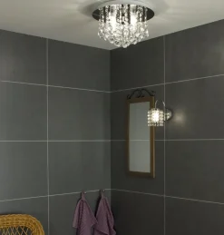 Kjøkkenbelysning Tak|Baderomsbelysning Tak>Aneta Lighting Teresa baderomslampe IP44 Krom