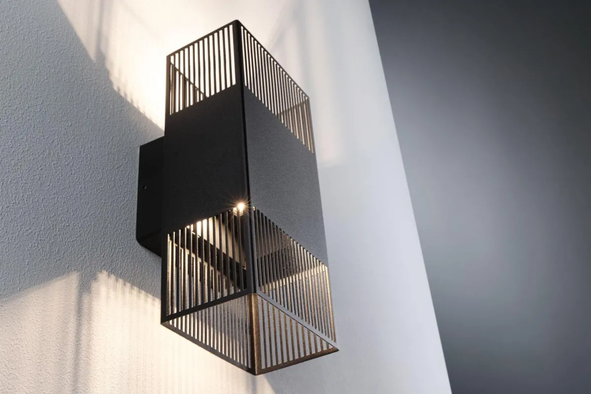 Utelamper Med Opp/Ned Lys>Paulmann Tharin vegglampe opp/ned 2 x 3,7W 3000 Kelvin IP44