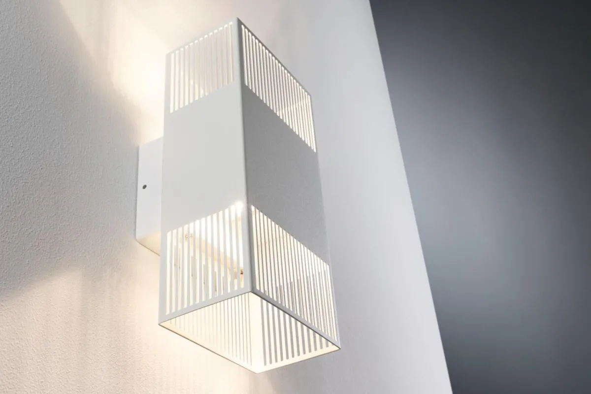 Utelamper Med Opp/Ned Lys>Paulmann Tharin vegglampe opp/ned 2 x 3,7W 3000 Kelvin IP44