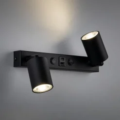 Vegglamper Med Usb>TK Lighting Top vegglampe med USB