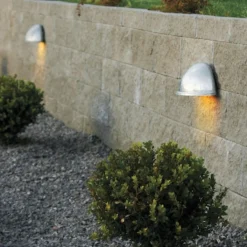 Utelamper Med Opp/Ned Lys>Konstsmide Torino halvmåneplafond E27 stor Galvanisert