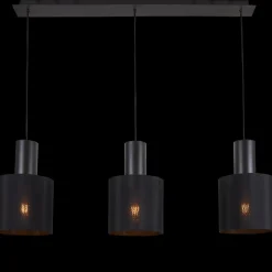 Kjøkkenbelysning Tak|Takpendler>Ms - belysning Torino takpendel skinne 3-lys - Svart