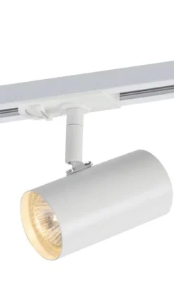 Kjøkkenbelysning Tak|Trackline Conic>Ms - belysning Trackline Jazz enkel spot for skinne - Hvit