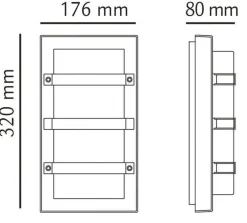 Lightup-Pris|Utelamper - Veggskjold / Plafond><noscript><img width=