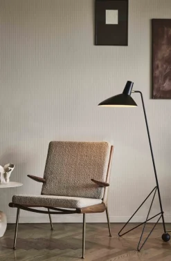 Leselamper Gulv>&Tradition Tripod Gulvlampe HM8 Svart