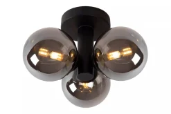 Baderomsbelysning Tak|Kjøkkenbelysning Tak>Lucide Trudy taklampe 28cm 3-lys IP44