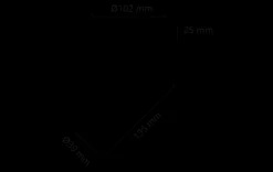 Kjøkkenbelysning Tak|Spotter & Skinner>Sg Armaturen As Tube Micro S takspot 7W 2700K dimbar