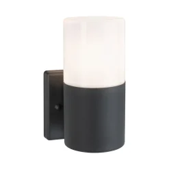 Utelamper - Klassiske Vegglamper>Paulmann Tube vegglampe utendørs IP44 Grå