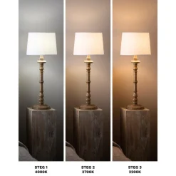 Led-Pærer E27 Sokkel>Pr home of Scandinavia Ab Twilight LED 3 step og dimbar 45mm 4,5W Opal