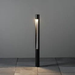 Pullert>Konstsmide Udine pullert utendørs 97 cm 12W 3000K IP65 - Svart