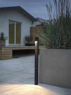 Pullert>Konstsmide Udine pullert utendørs 97 cm 12W 3000K IP65 - Svart