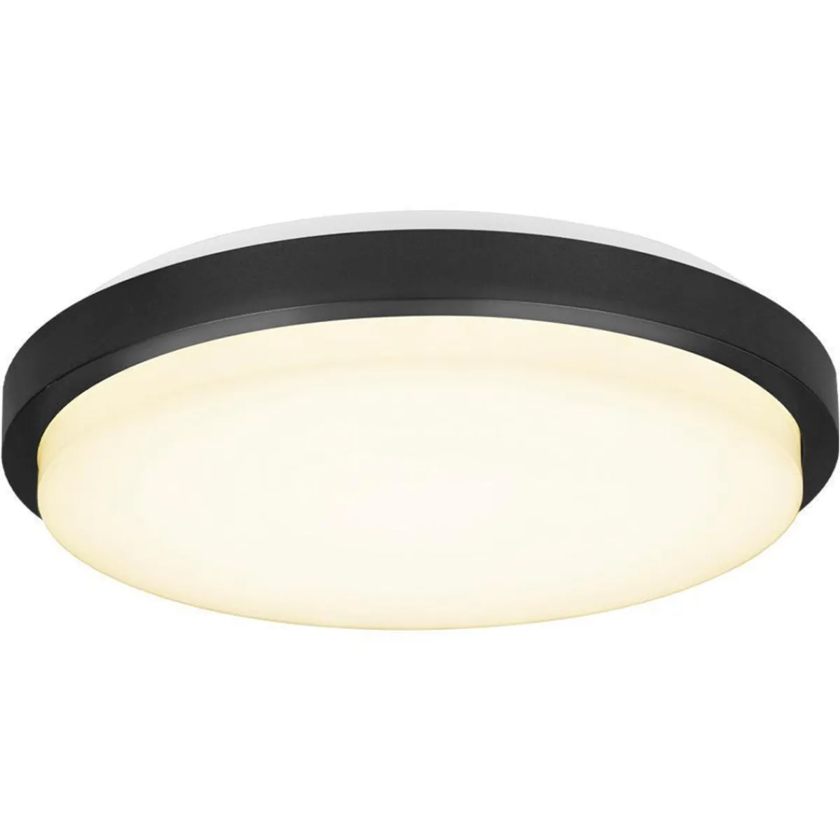 Kjøkkenbelysning Tak|Taklamper / Takplafonder>Halo Designs Upscale Led plafond Ø28 24W - Svart