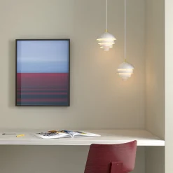 Kjøkkenbelysning Tak|Takpendler>Belid Valencia takpendel 18 cm Hvit / Messing