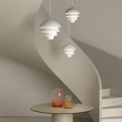 Kjøkkenbelysning Tak|Takpendler>Belid Valencia takpendel 42 cm Hvit / Messing