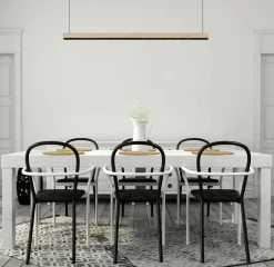 Kjøkkenbelysning Tak|Takpendler>NorDesign Valentina takpendel 152 cm opp/ned lys 2700 Kelvin Eik